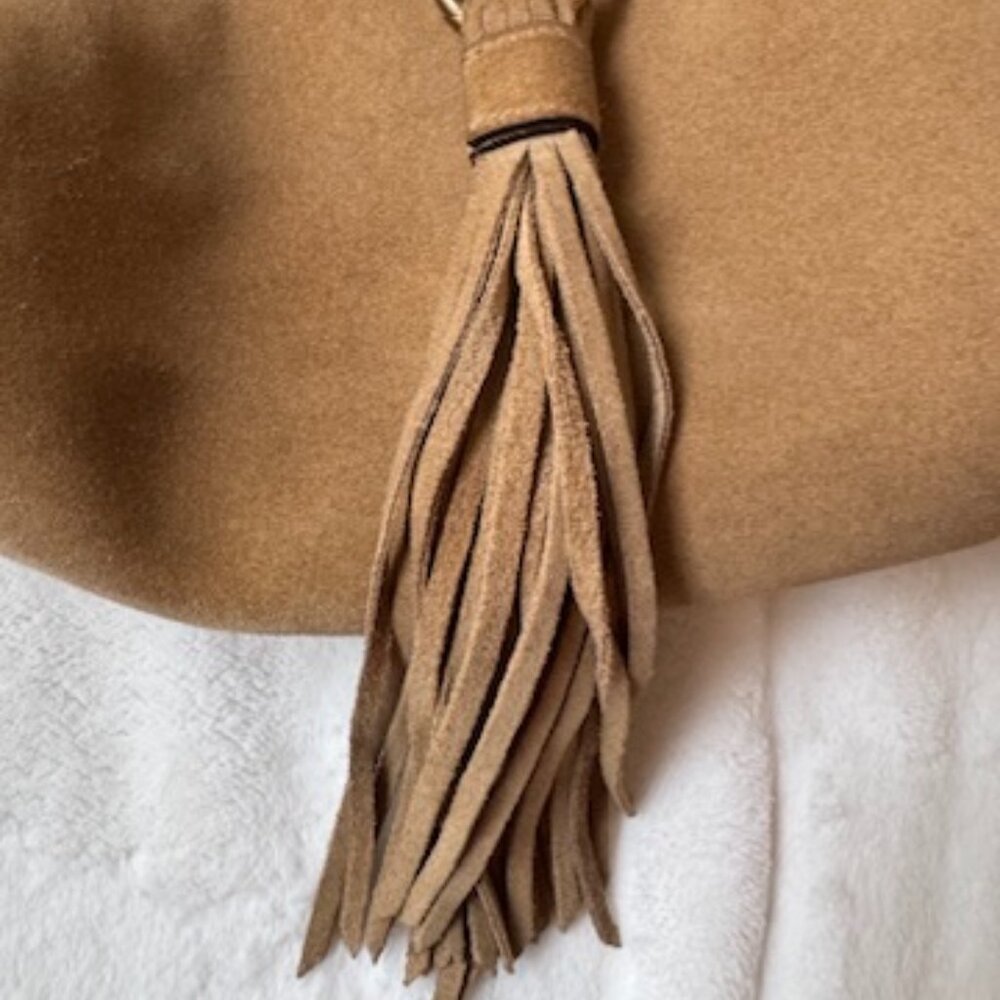 Coach Vintage Suede Brown Hobo Bag Rare Y2K Like New! - Picture 2 of 16